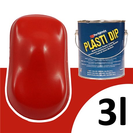 Plasti Dip UV 3L piros