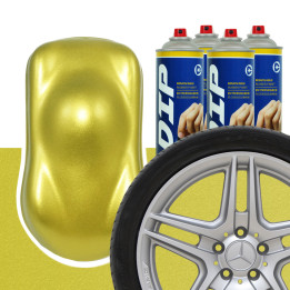 DIP szettek keréktárcsára  Aranysárga metál