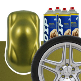 DIP szettek keréktárcsára  Olíva arany metál