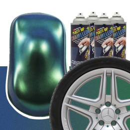 Plasti Dip kaméleon zöld/kék