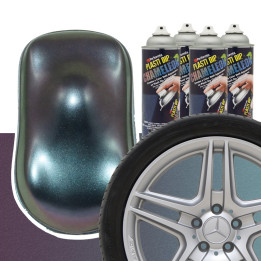 Plasti Dip kaméleon tyrkysová/ezüst